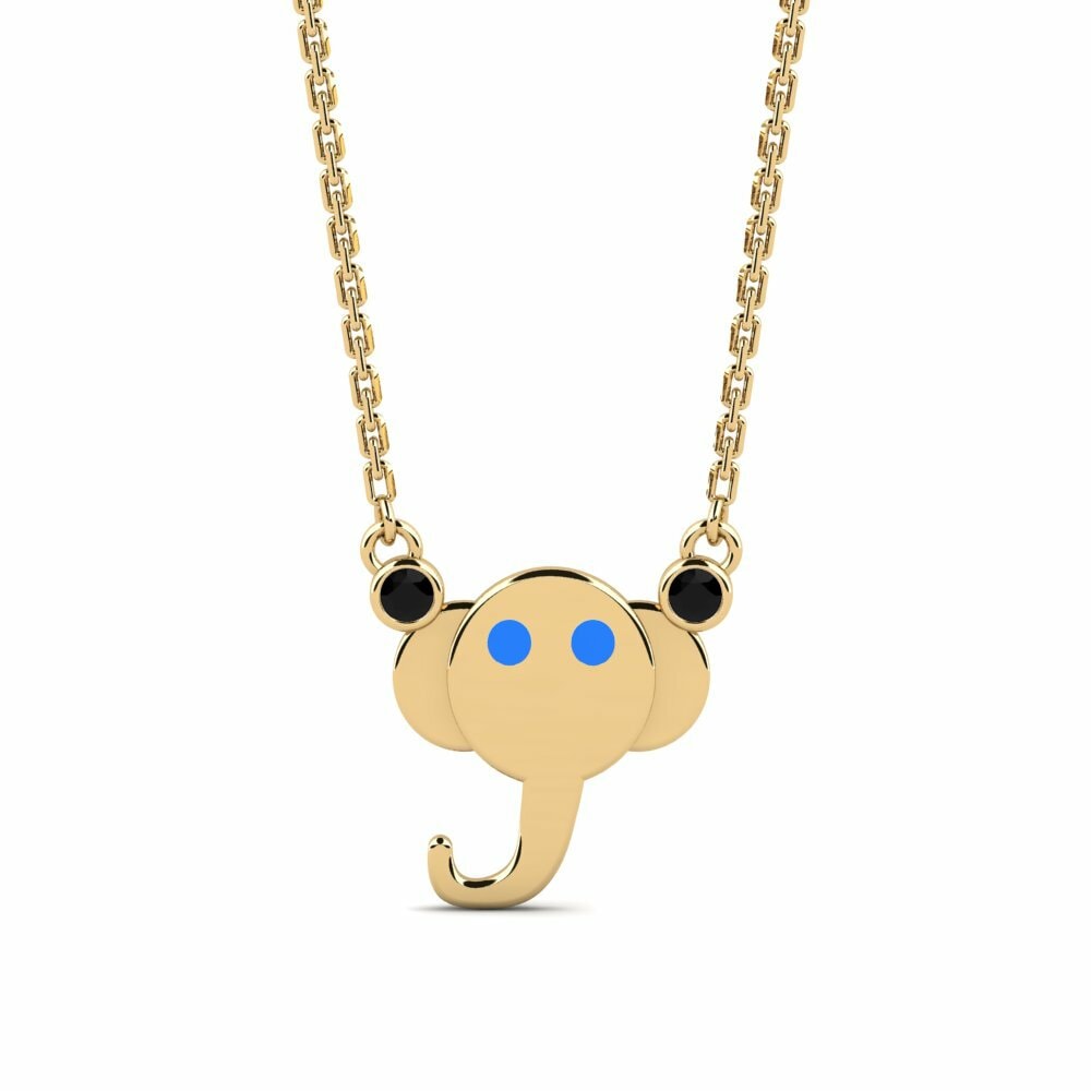 Zwarte Diamant Kinderketting Dodo