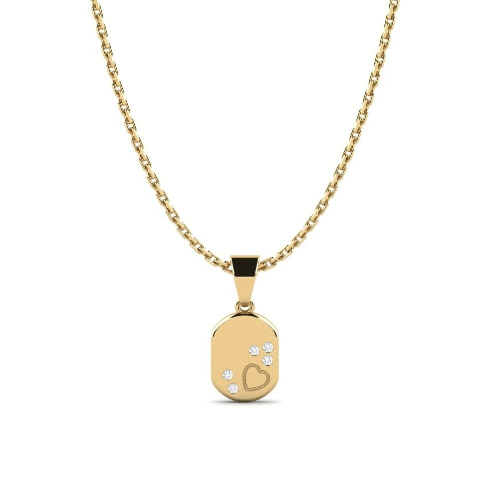 Diamant-saffier Kinderhanger Misae