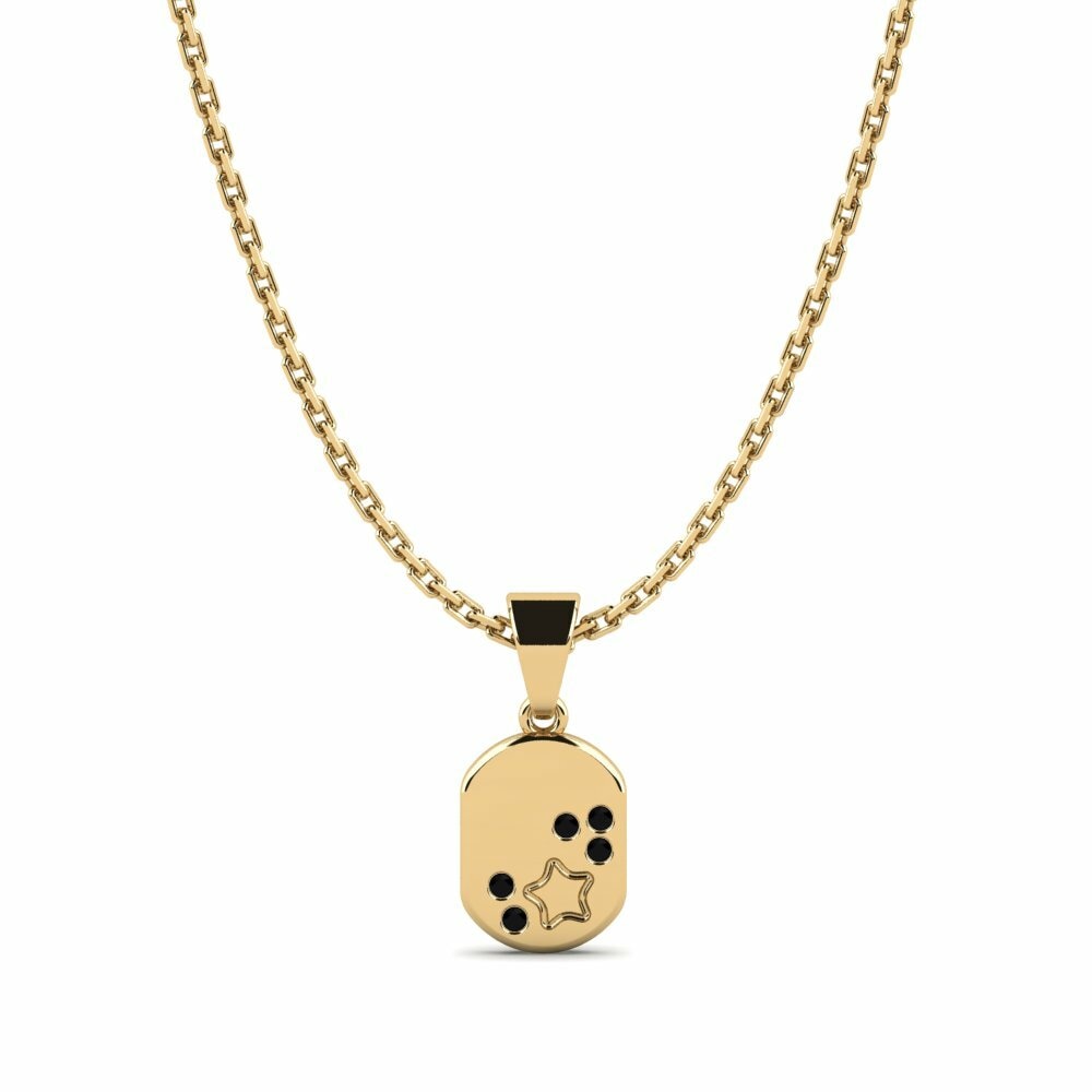 Zwarte Onyx Kinderhanger Ronae