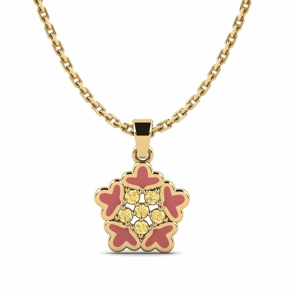 Gele Diamant Kinderhanger Scoope