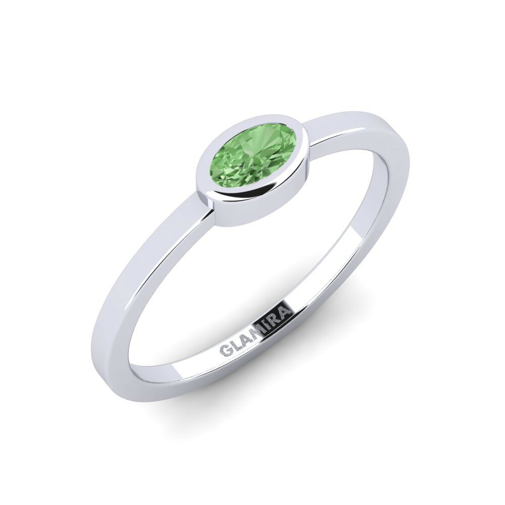 Groene Diamant Verlovingsring Novisad