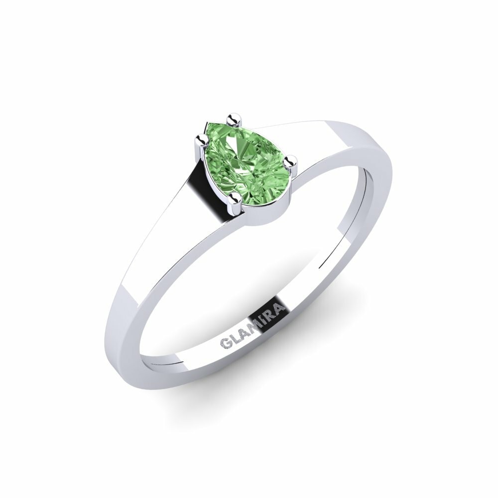 Groene Diamant Verlovingsring Uzice