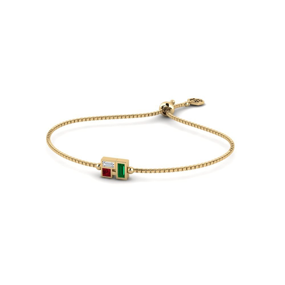 Zircone Vert Bracelet pour femme Otavi