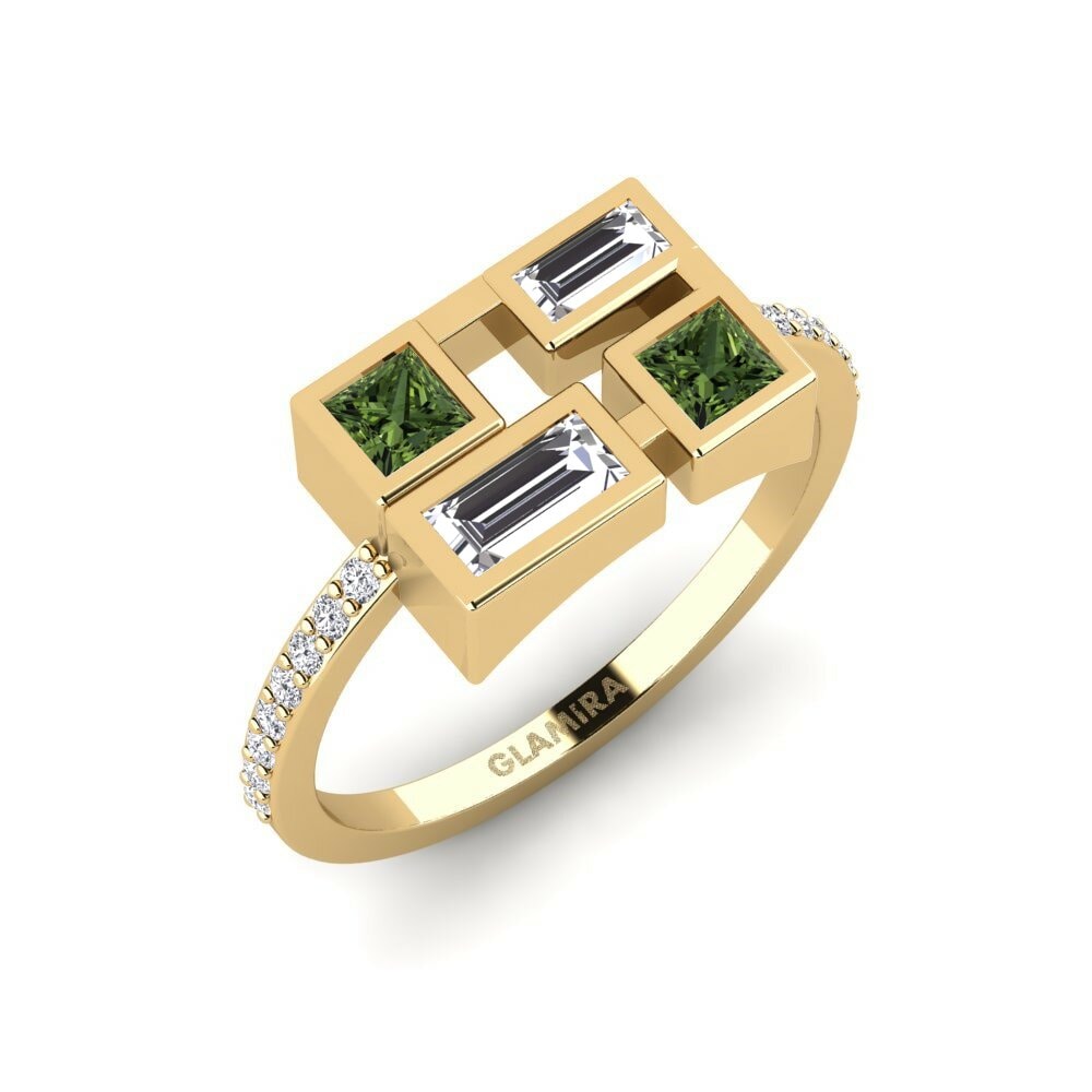 Green Sapphire Ring Salima