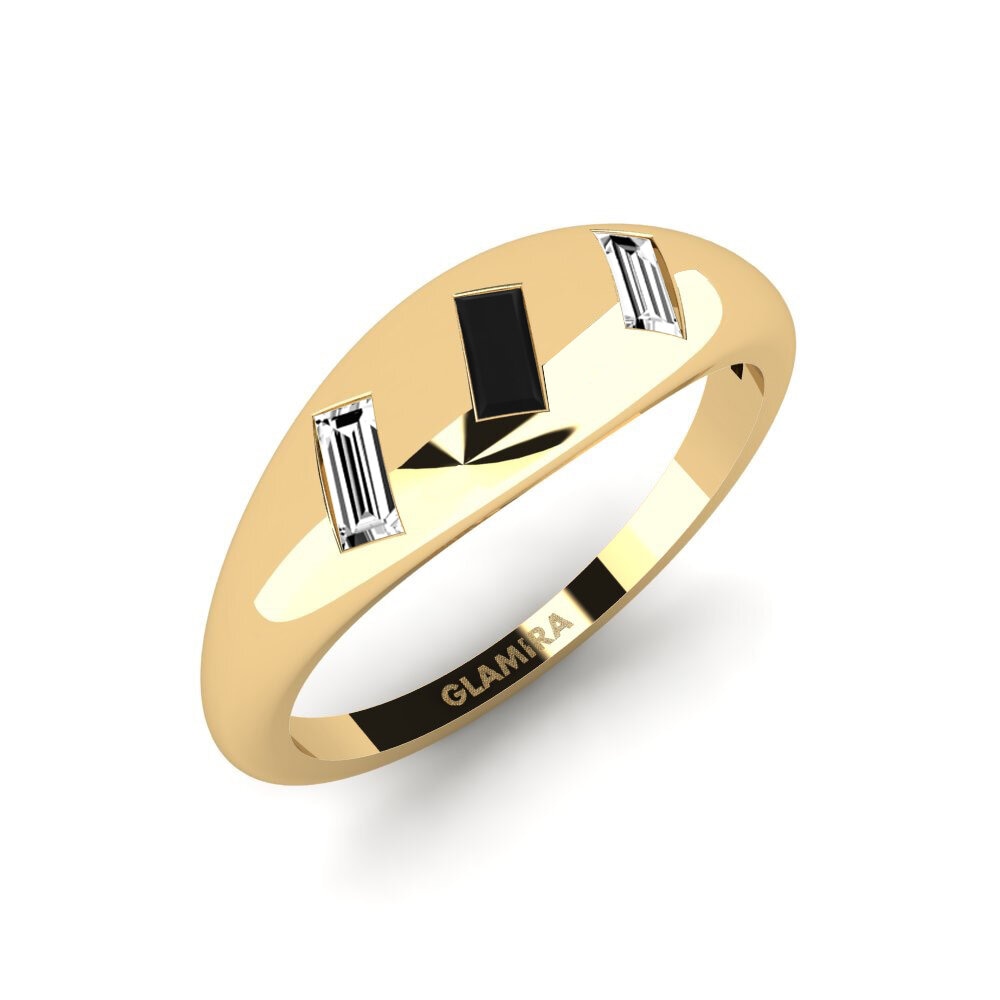 Vàng 18K black-onyx Nhẫn Llinol