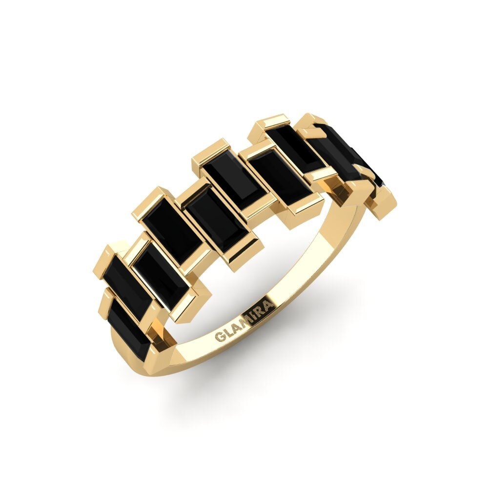 Vàng 18K black-onyx Nhẫn Nemgh