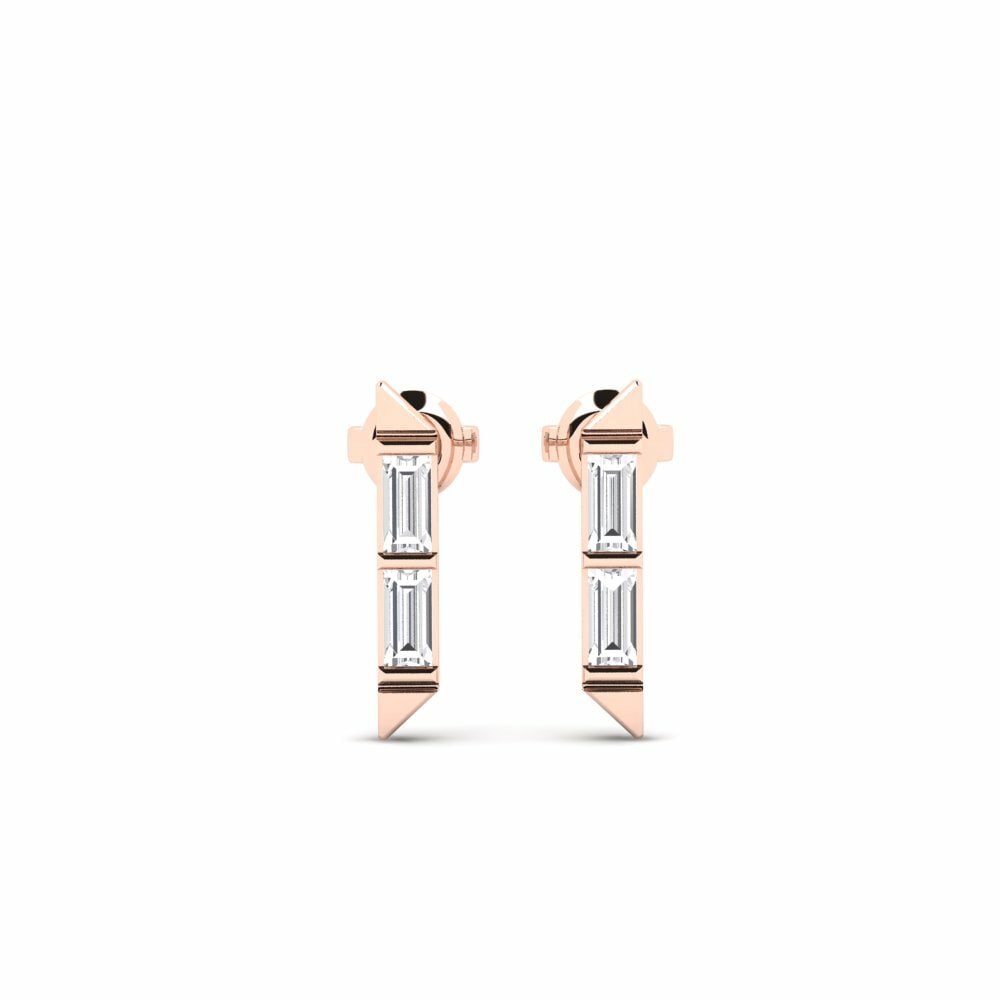 Oro Rosso 750 Orecchino da donna Slavik