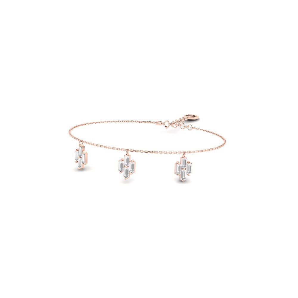Oro Rosso 750 Bracciale da donna Successive