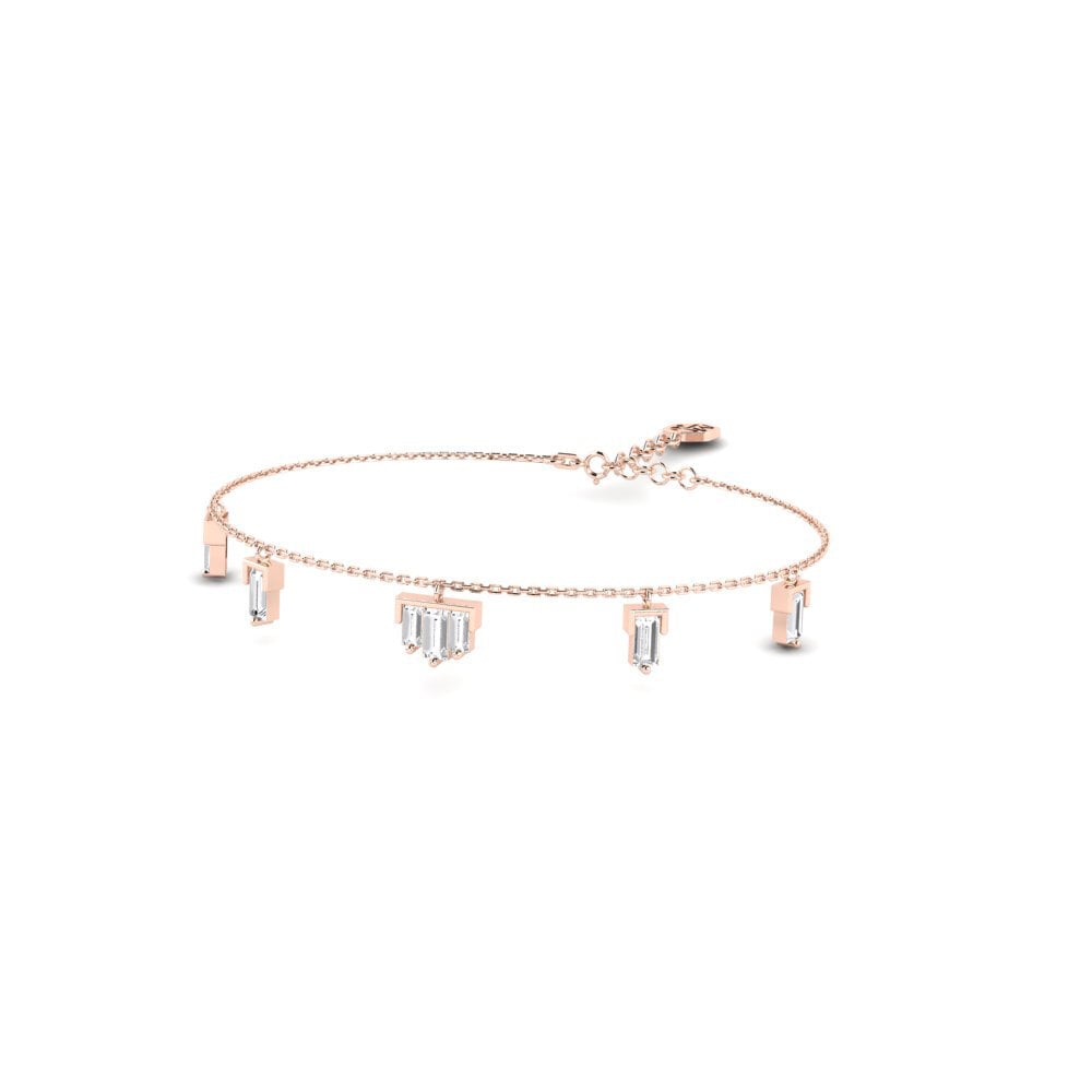 Oro Rosso 750 Bracciale da donna Successor