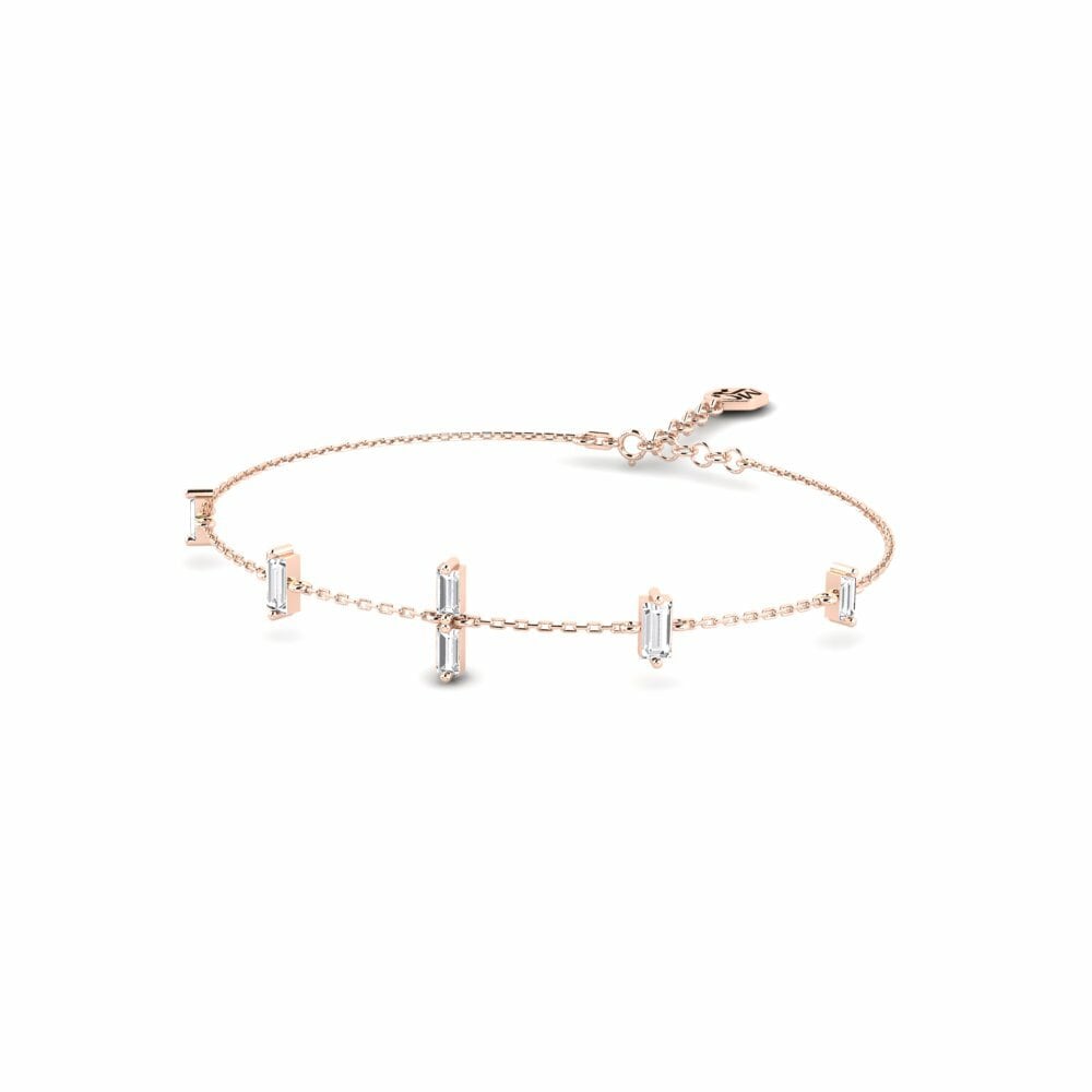 Oro Rosso 750 Bracciale da donna Technique