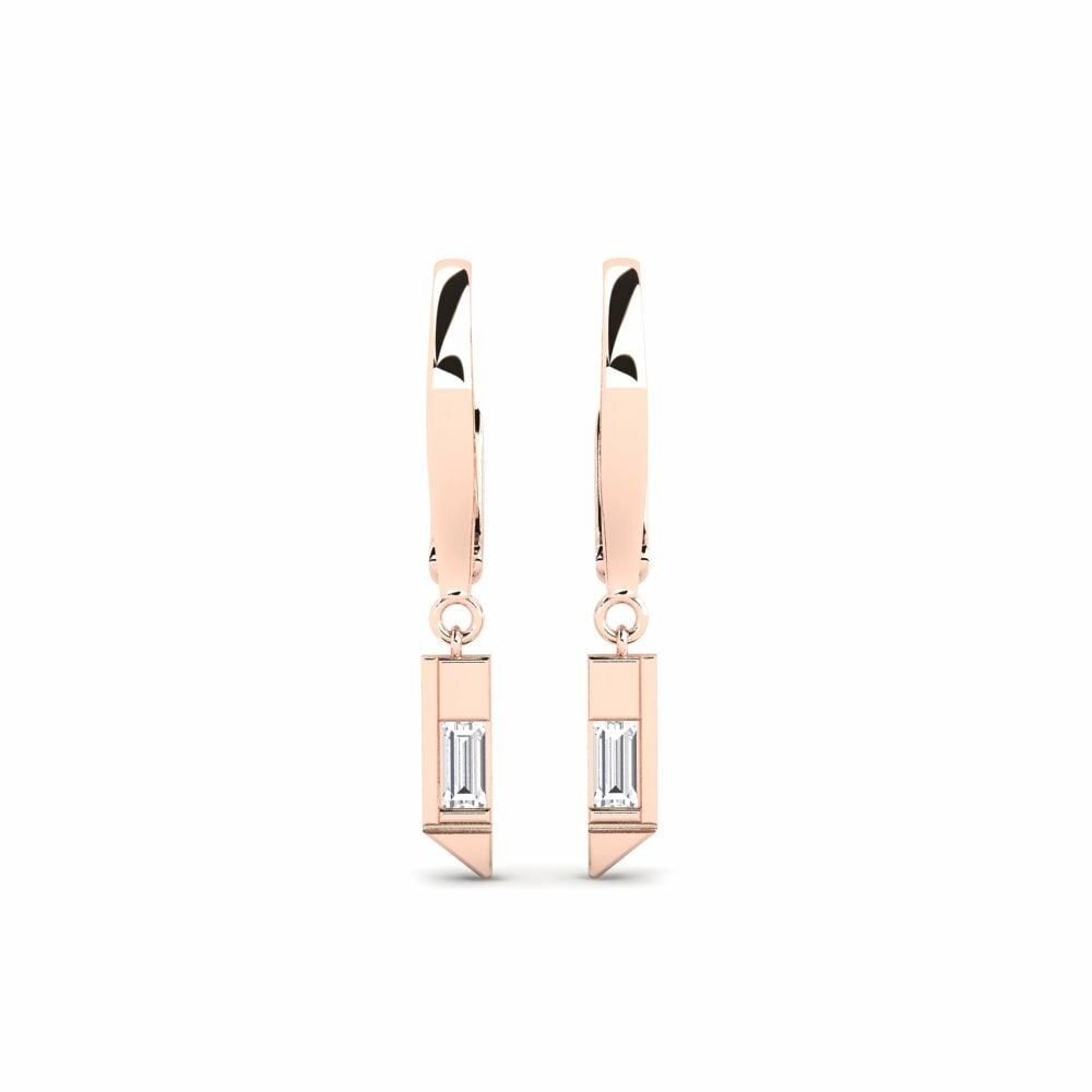 Oro Rosso 750 Orecchino da donna Verchval