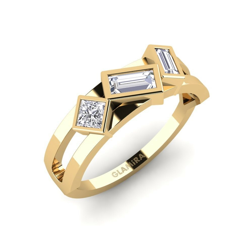 9k Yellow Gold Lab Grown Diamond Ring Ondangwa