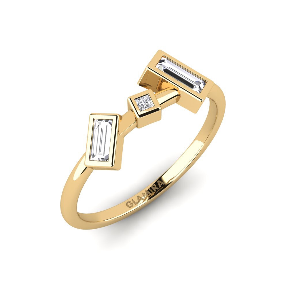 9k Yellow Gold Lab Grown Diamond Ring Rundu