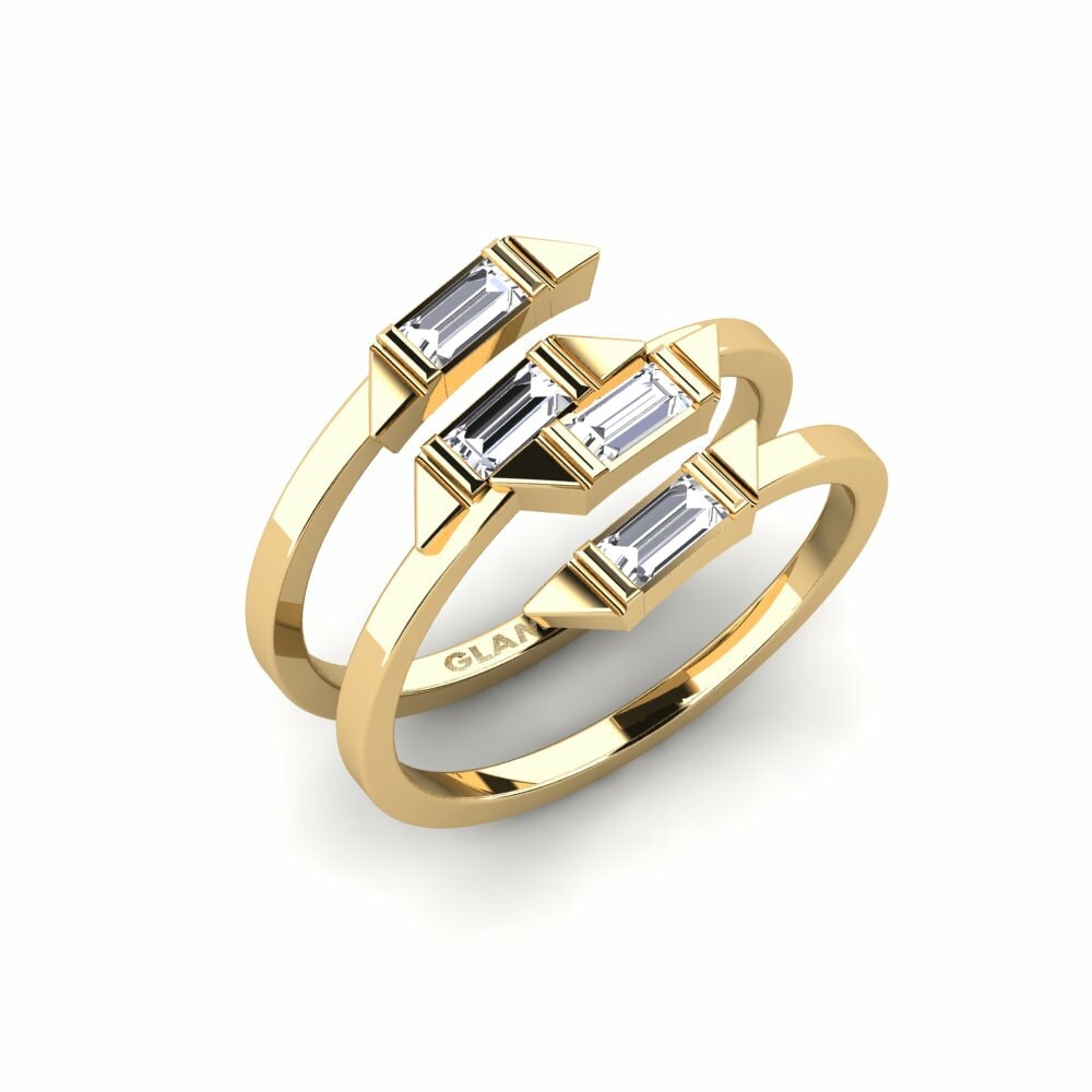 9k Yellow Gold Lab Grown Diamond Ring Torrefiel