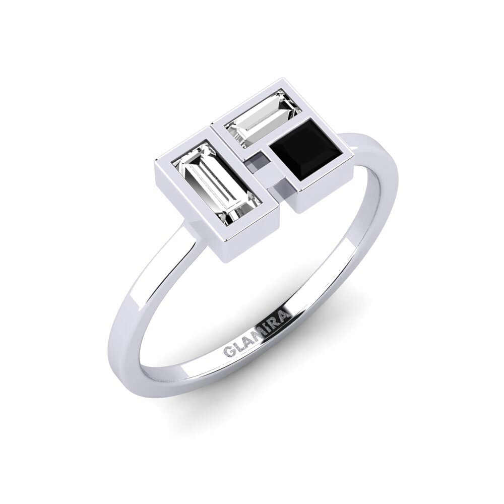 950 Platinum Black Onyx Ring Wajir