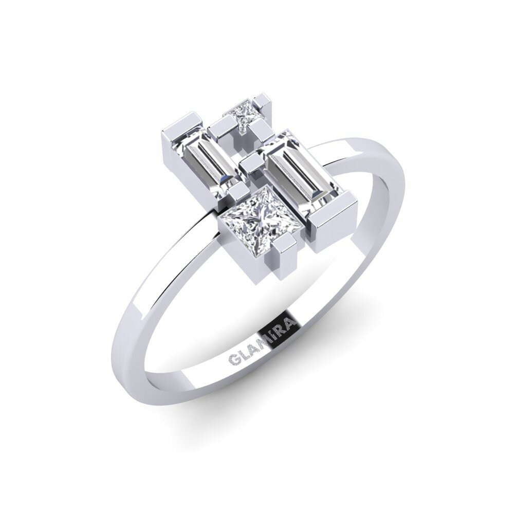 950 Platinum Lab Grown Diamond Ring Watamu