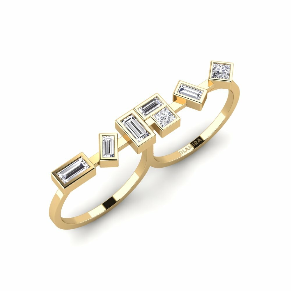 9k Yellow Gold Lab Grown Diamond Ring Khorixas