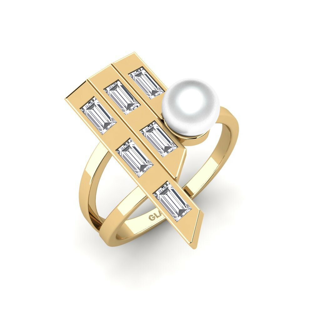 9k Yellow Gold Lab Grown Diamond Ring Mitila