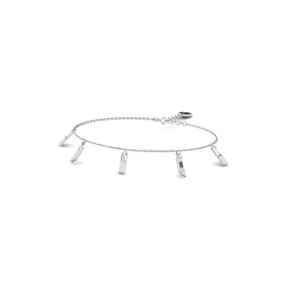 950 Platinum Lab Grown Diamond Women's Bracelet Atathya