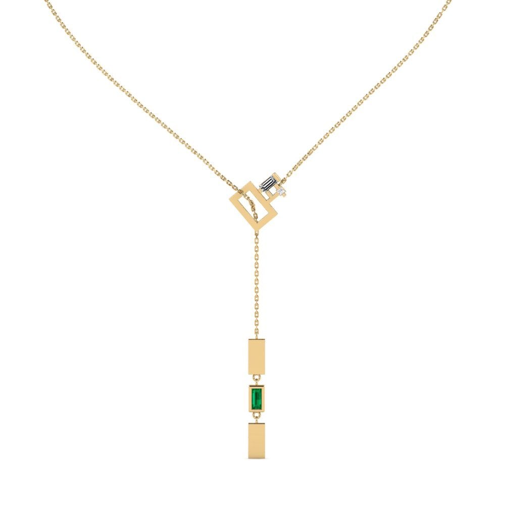 Green Zirconia Women's Necklace Babaloma