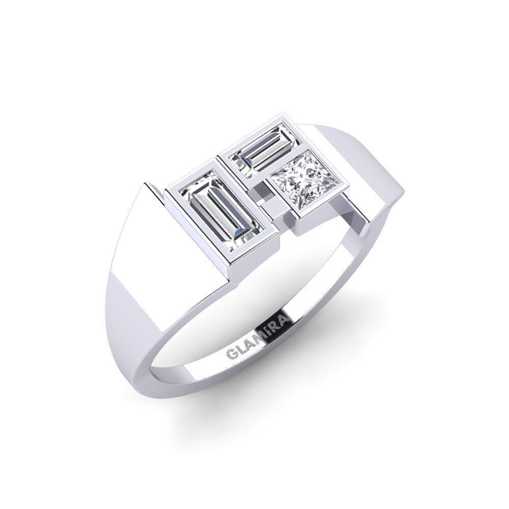 950 Platinum Lab Grown Diamond Ring Buariki