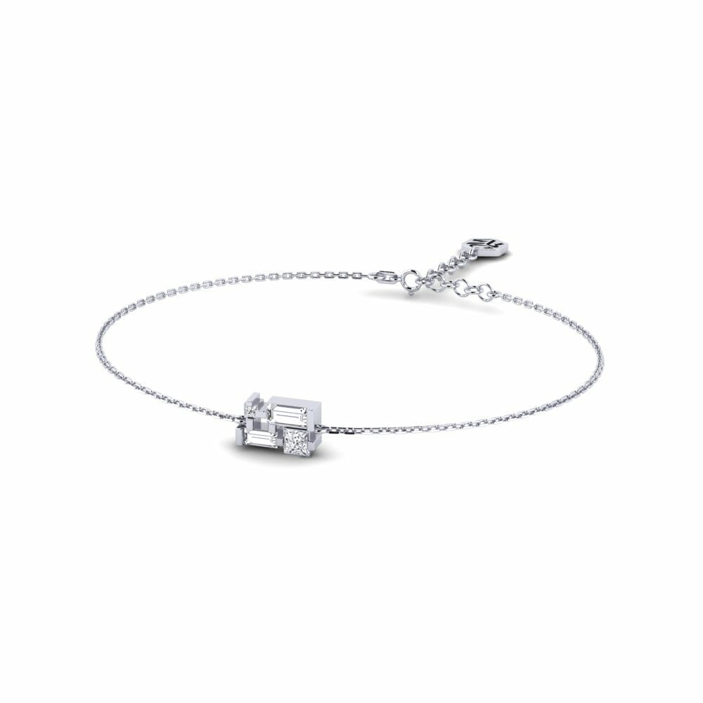950 Platinum Lab Grown Diamond Women's Bracelet Maseru