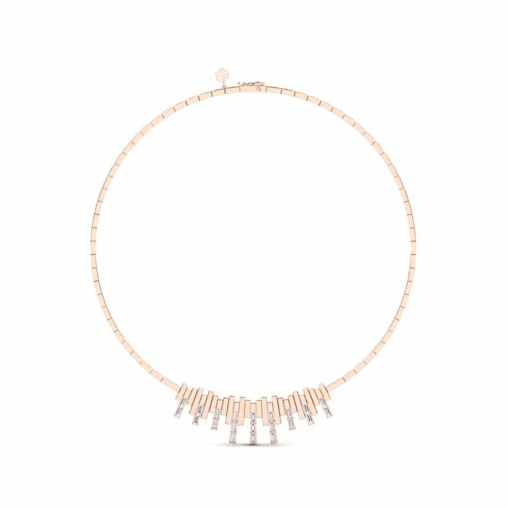 14ct Rose Gold Collier Mookie