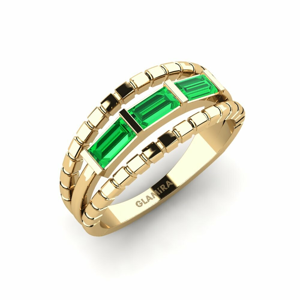 Tsavorite Engagement Ring Temnos