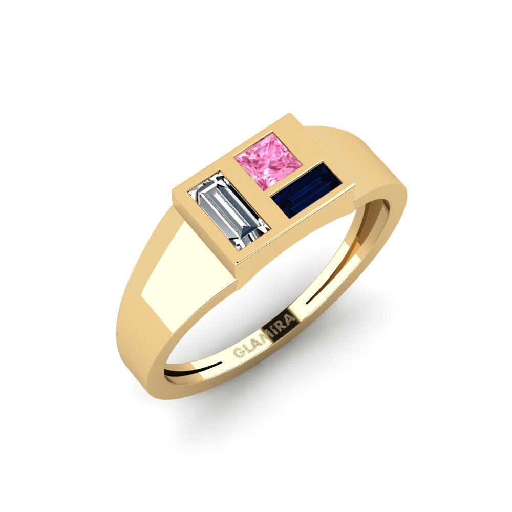 Zafiro Rosado Anillo Tsumeb