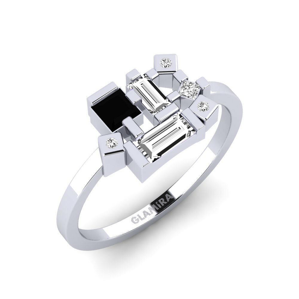950 Platinum Black Onyx Ring Webuye