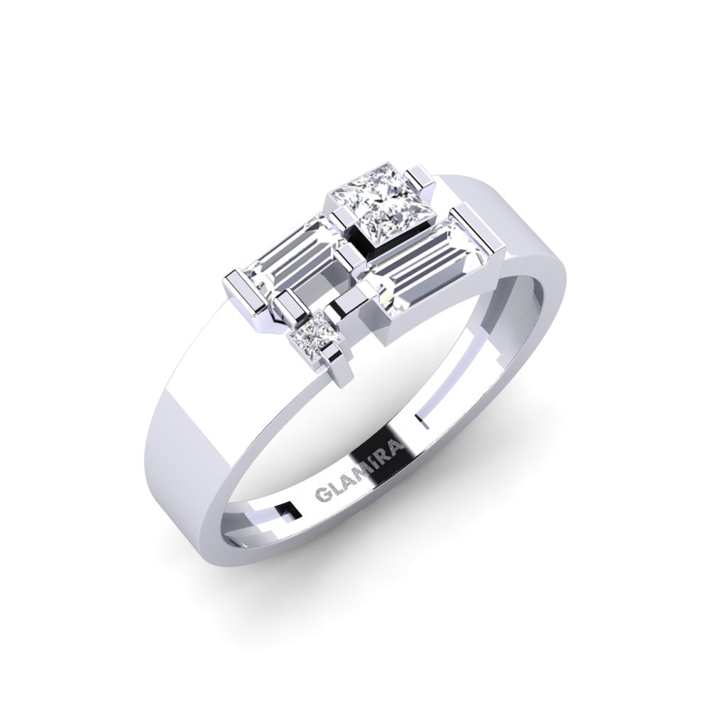 950 Platinum Lab Grown Diamond Ring Wundanyi