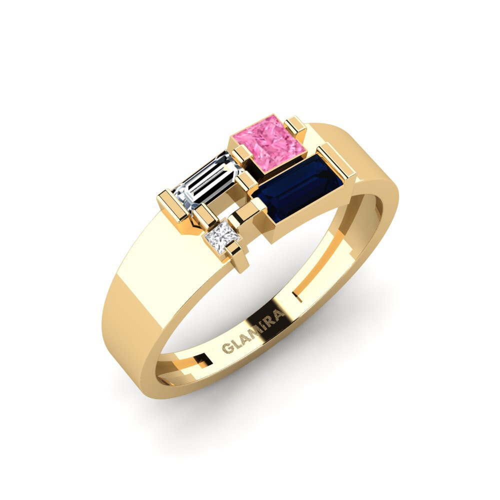 Zafiro Rosado Anillo Wundanyi