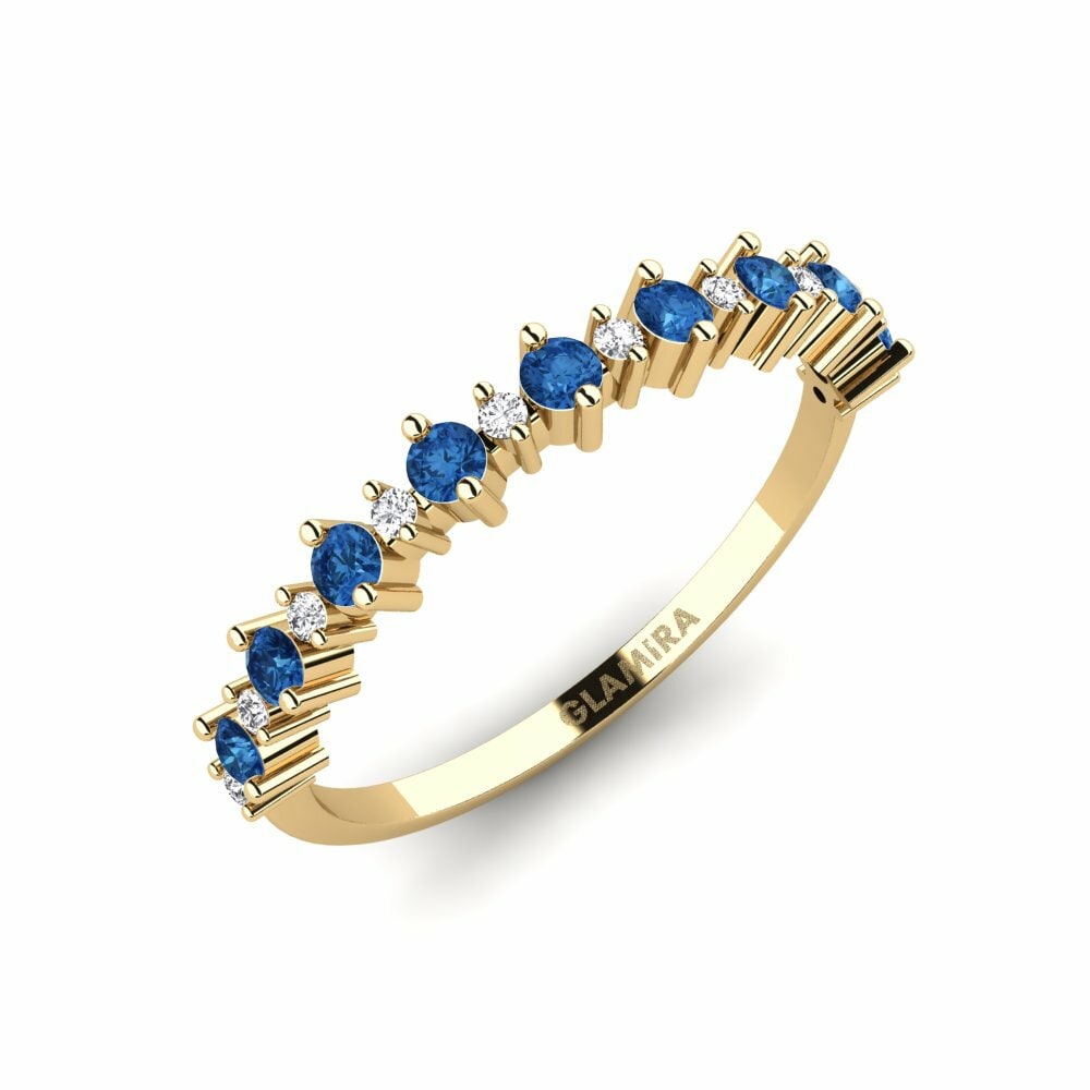 Dark Blue Zirconia Ring Dihyinari