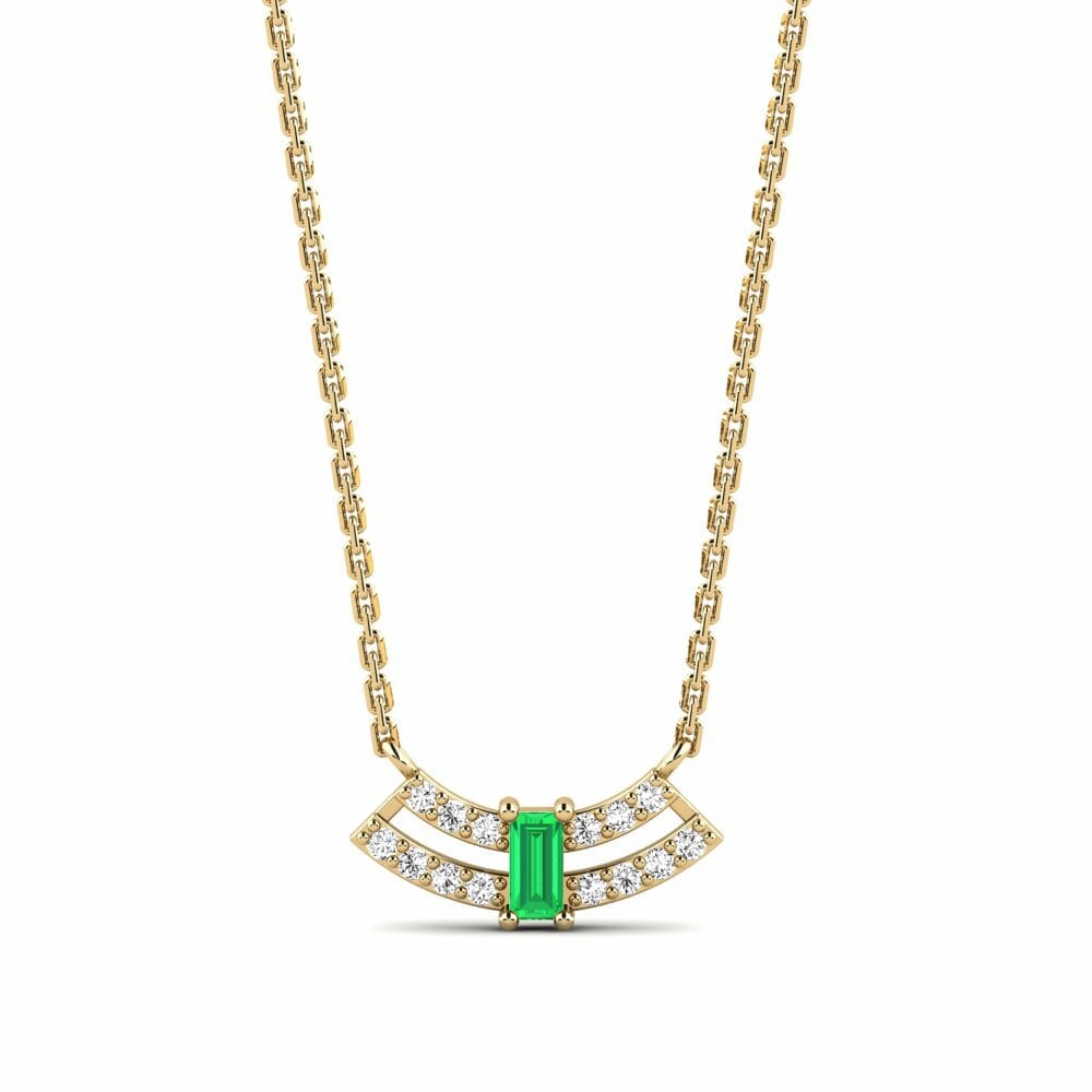 Tsavorite Collier pour femme Protia