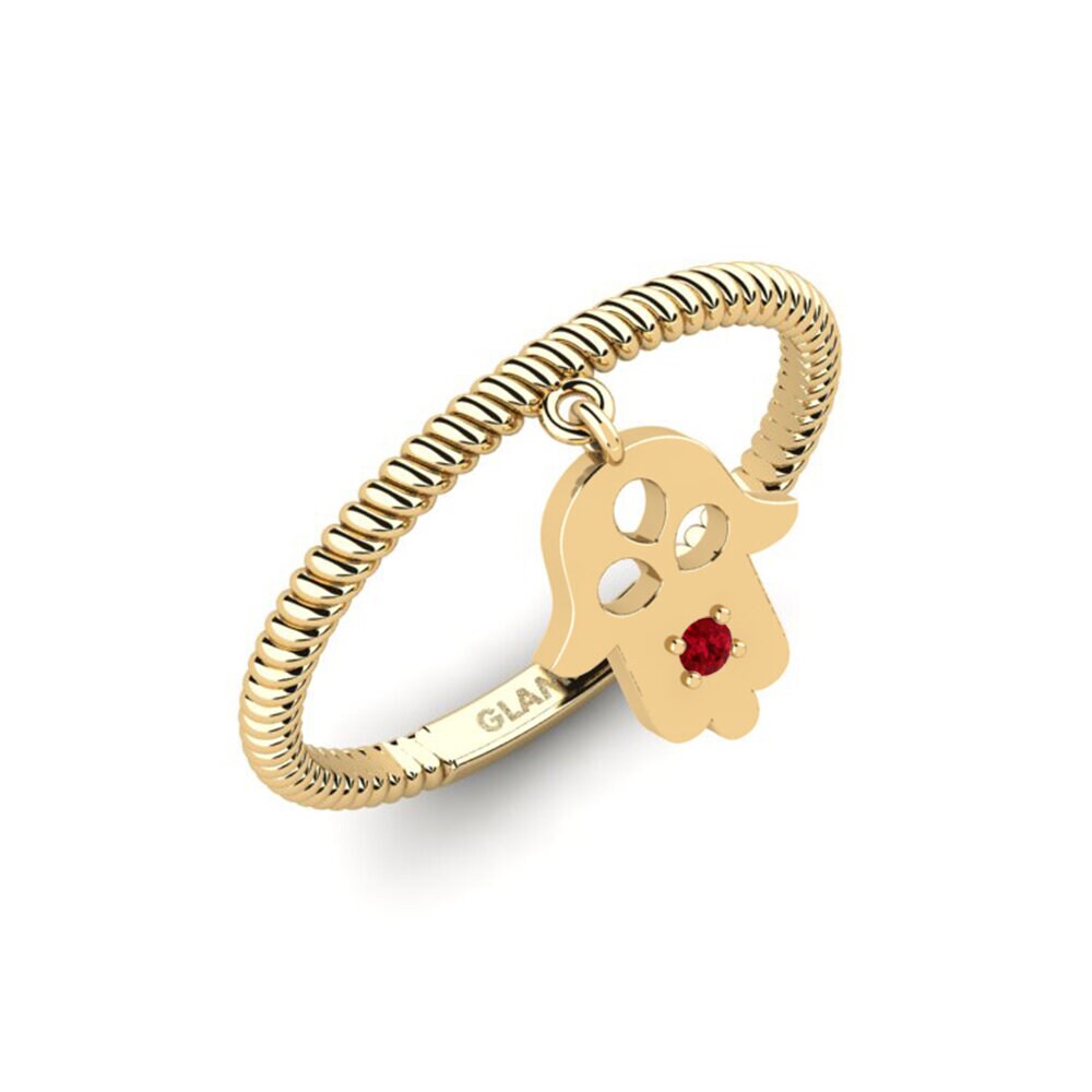 Red Zirconia Ring Pikme