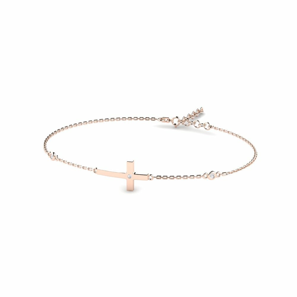 14K Rood Goud Dames Armband Cercie