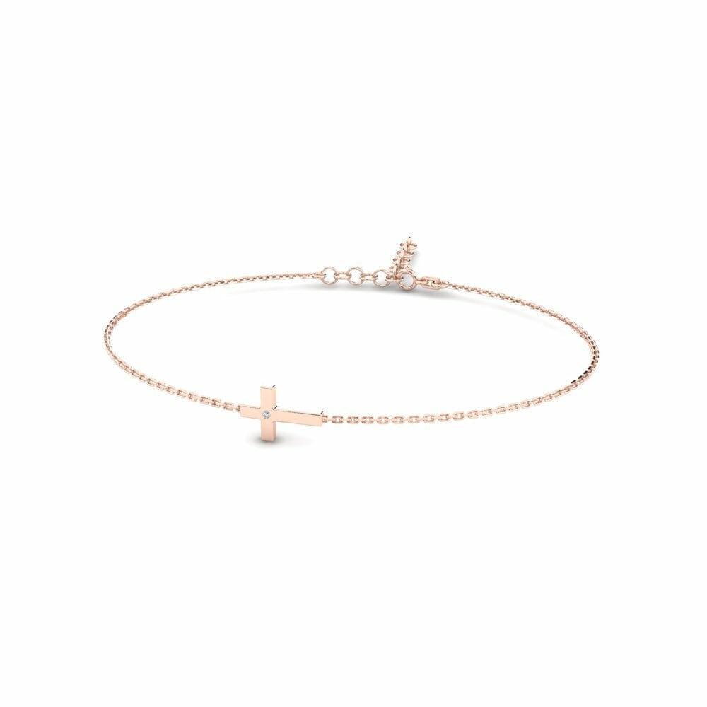Oro Rosso 750 Bracciale da donna Gunive