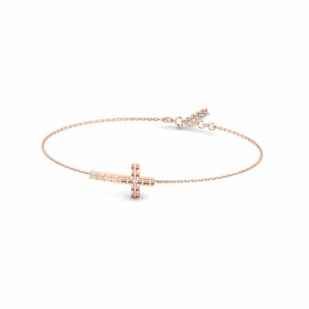 14K Rood Goud Dames Armband Marriot