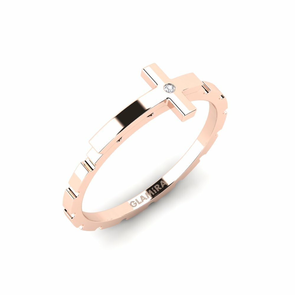 14K Rood Goud Stapelbare ring Mirana