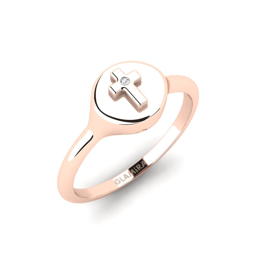 14K Rood Goud Ringen Quentino