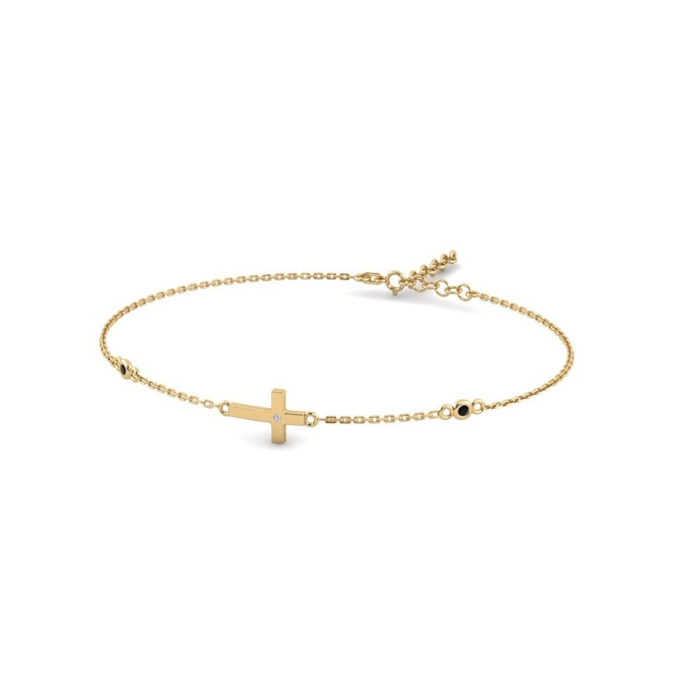 Saphir noir Bracelet pour femme Rosalier