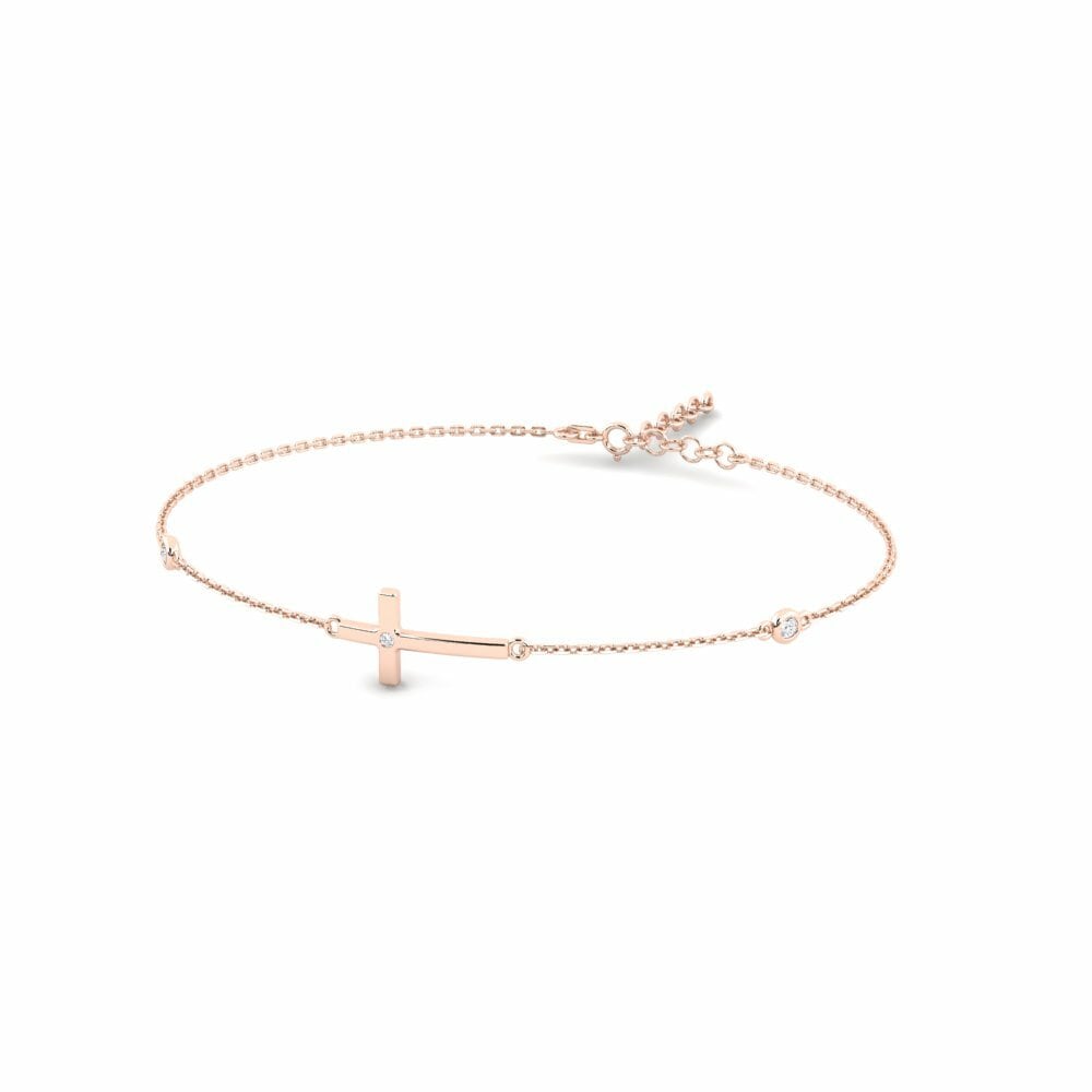 14K Rood Goud Dames Armband Samwise