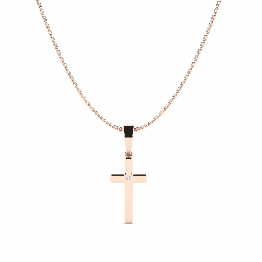 14K Rood Goud Dames Hanger Vencover