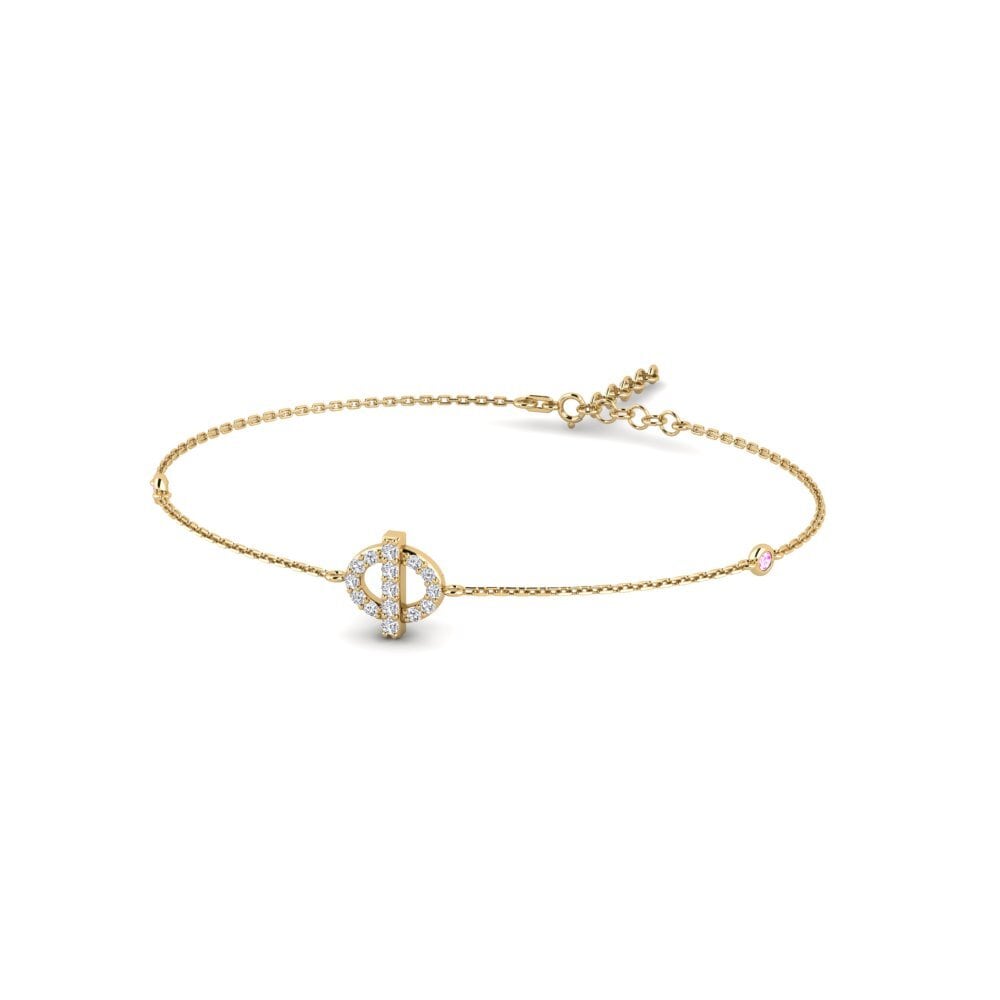 Pink Sapphire Women's Bracelet Canviant