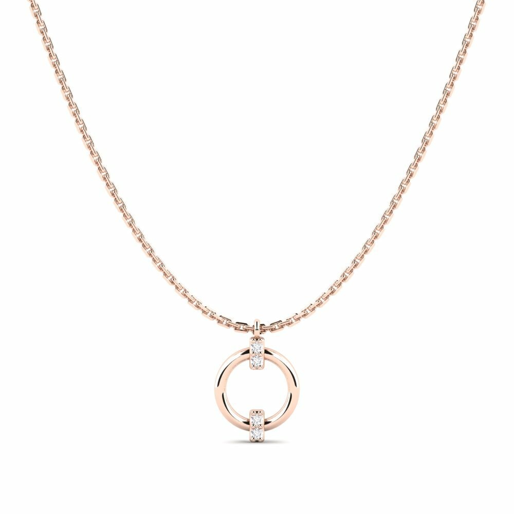 14k Rose Gold Women's Pendant Pandai