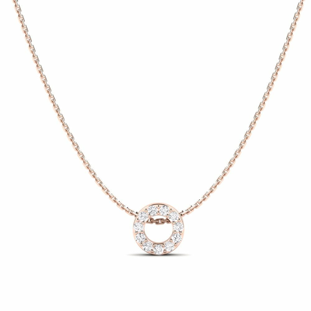 14k Rose Gold Women's Pendant Sento