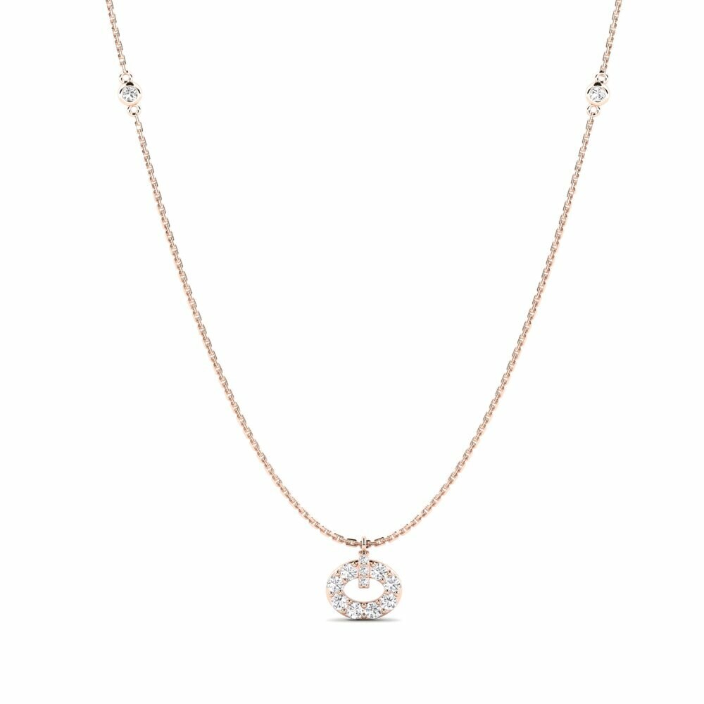 14k Rose Gold Women's Necklace Tikraspa