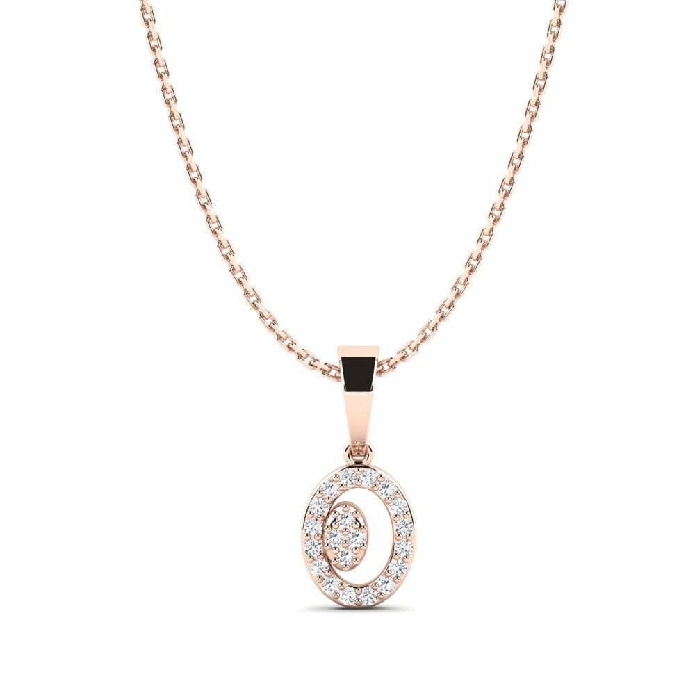 14k Rose Gold Women's Pendant Trukea