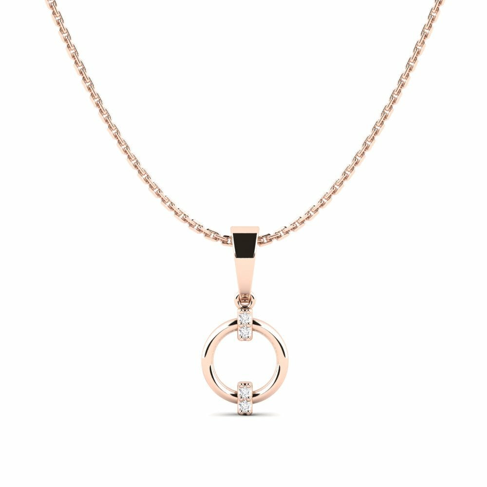 14k Rose Gold Women's Pendant Zawsze