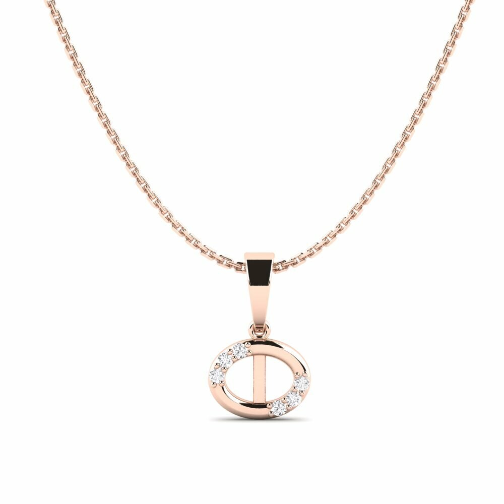 14k Rose Gold Women's Pendant Zorgo
